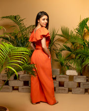 Orange Frill Set