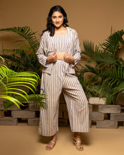 Blue Stripped 3 piece set