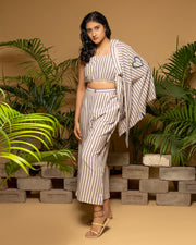 Blue Stripped 3 piece set