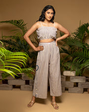 Blue Stripped 3 piece set